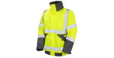 Bickington ISO 20471 Cl 3 Superior Bomber Jacket HV Yellow